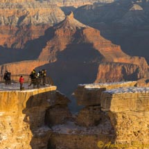 Foto all'alba nelGran Canyon. 15 Foto all'alba nel Gran Canyon.