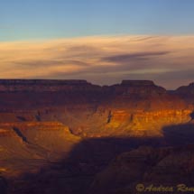 18 Ultime luci sul Gran Canyon. 18 Ultime luci sul Gran Canyon.